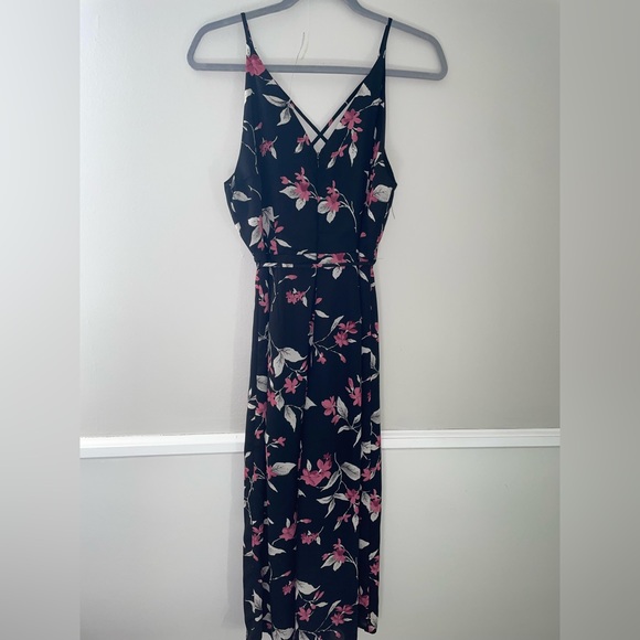 Wide leg floral jumpsuit - Picture 4 of 4